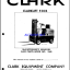 Clark Clarklift F30B Forklift Parts Manual (X6B)