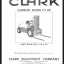Clark Clarklift Model CY60 Forklift Parts Manual (X114A)