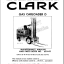 Clark Gas Carloader D Forklift Parts Manual (6D)