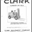 Clark Clarklift CFY30B Forklift Parts Manual (X119B)