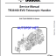 Bobcat TR38160 VersaHANDLER® TTC, Telescopic Handler Service Manual (7266169) (SN TLM1590000-TLM1999999)