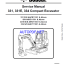 Bobcat 331 Excavator Service Manual (6986943) (SN AACS11001-AACS99999)