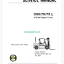 Clark C60, C70, C75 L PSI 4X Engine Truck Forklift Service Manual (SM1057)