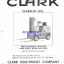 Clark Clarklift 30B Forklift Parts Manual (X10B)