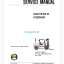 Clark C60, C70, C80 D and C80D900 Forklift Service Manual (SM1328)