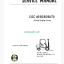 Clark CGC40, CGC50, CGC55, CGC60, CGC70 PSI 4X Engine Truck Forklift Service Manual (SM1058)