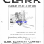Clark Clarklift CFY40B, CFY50B Forklift Parts Manual (X108A)