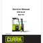 Clark ESX12-25 Forklift Service Manual (SM718)