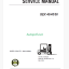 Clark GEX40, GEX45, GEX50 Forklift Service Manual (SM889)