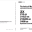 ZX210-5B, ZX210LC-5B, ZX210LCN-5B, ZX240N-5B Workshop Manual