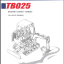 Takeuchi TB025 Mini Excavator Parts Manual (PE3-102Z8)