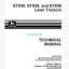 John Deere STX30 STX38 and STX46 Lawn Tractors Technical Manual (TM1561)