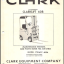 Clark Clarklift 60B Forklift Parts Manual (GX134B3)