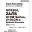 UCX300, ZX210-W Series ISUZU(6BG1-TRA07) Engine Parts Catalog