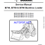 Bobcat B750 Backhoe Loader Service Manual (7286757) (SN B45211001-B45299999)