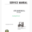 Clark GTS20, GTS25, GTS30, GTS33 L PSI4G64 Forklift Service Manual (SM1024)