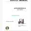 Clark GTS20, GTS25, GTS30, GTS33D Isuzu Engine Forklift Service Manual (SM1031)