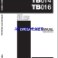 Takeuchi TB014, TB016 Compact Excavator Operators Manual (AC4E025-1)