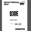 Komatsu 830E DUMP TRUCK Operation and Maintenance Manual(CEAM010400)