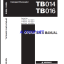 Takeuchi TB014, TB016 Crawler Excavator Operators Manual (AC4E023)