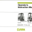 Clark ECA, EPA 17 thru 30 Forklift Operators Manual (OI-510)