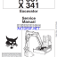 Bobcat 341 Excavator Service Manual (6900380) (SN 230611001-230699999)