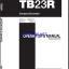 Takeuchi TB23R Compact Excavator Operators Manual (AD5E010)