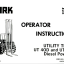 Clark UT40D, UT60D Utiltiy Truck Operators Manual (OI-375)