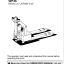 Clark WP45 Pallet Truck Operators Manual (OM-698)
