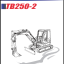 Takeuchi TB250-2 Mini Excavator Parts Manual (BK8Z012-0-0)