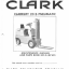 Clark Clarklift 20B Pneumatic Forklift Parts Manual (X4BP)