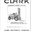 Clark Clarklift CFY70 Forklift Parts Manual (X32A1)