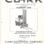 Clark Clarklift 40B Forklift Parts Manual (GX10B1-3)
