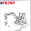 Takeuchi TB260 Mini Excavator Parts Manual (BQ1Z015-1-0)