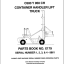 Clark C500 Y 950CH COntainer Handler Lift Truck Parts Manual (X179)
