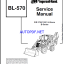 Bobcat BL570 Backhoe Loader Service Manual (6903097) (SN 572611001-572699999)