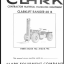 Clark Clarklift Ranger 40B Forklift Parts Manual (X102B)