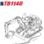 Takeuchi TB1140 Hydraulic Excavator Parts Manual (BN2Z005-14-0)