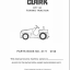 Clark DTT30 Towing Tractor Parts Manual (X171)