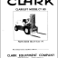 Clark Model CY80 Forklift Parts Manual (X114A2)