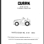 Clark GTDT 25-50 Towing Tractor Parts Manual (X167)