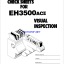 EH3500AC2 VISUAL INSPECTION CHECK SHEETS