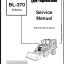 Bobcat BL370 Backhoe Loader Service Manual (22535801) (SN 573211001-573299999)