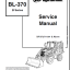 Bobcat BL370 Backhoe Loader Service Manual (6902813) (SN 572711001-572799999)