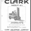 Clark Yardlift 40C Forklift Parts Manual (28C)