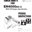 EH4000AC-3M4 VISUAL INSPECTION CHECK SHEET