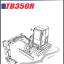 Takeuchi TB350R Mini Excavator Parts Manual (BJ5Z011-1-0)
