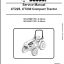 Bobcat CT230 Compact Tractor Service Manual (6986526) (SN A59C11001-A59C99999)