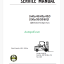 Clark S40s, S40, S45s, S45 D and S50s, S50, S55, S60 D Kubota Diesel Tier 2 Engine Truck Forklift Service Manual (SM1188)