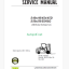 Clark S40s, S40, S45s, S45 D and S50s, S50, S55, S60 D Kubota Diesel Tier 2 Engine Truck Forklift Service Manual (SM1188)